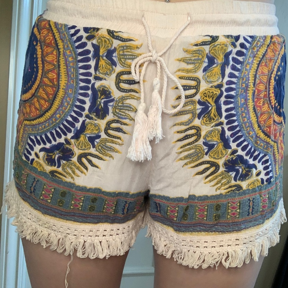 Cute patterned shorts